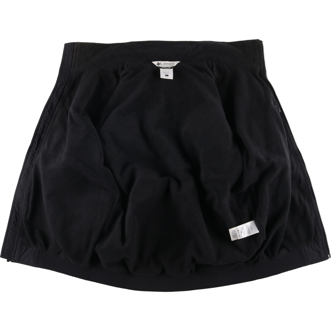 2000'S Columbia padded puffer jacket, men's size L Nylon black type Vintage Second Hand