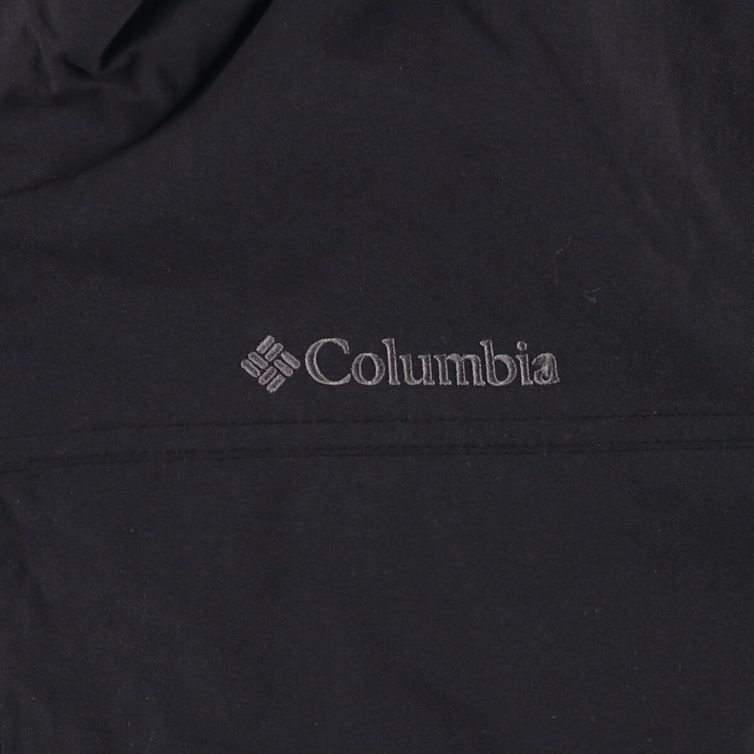 2000'S Columbia padded puffer jacket, men's size L Nylon black type Vintage Second Hand