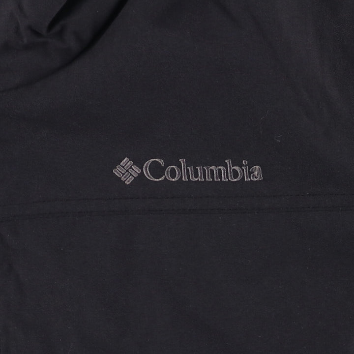 2000'S Columbia padded puffer jacket, men's size L Nylon black type Vintage Second Hand