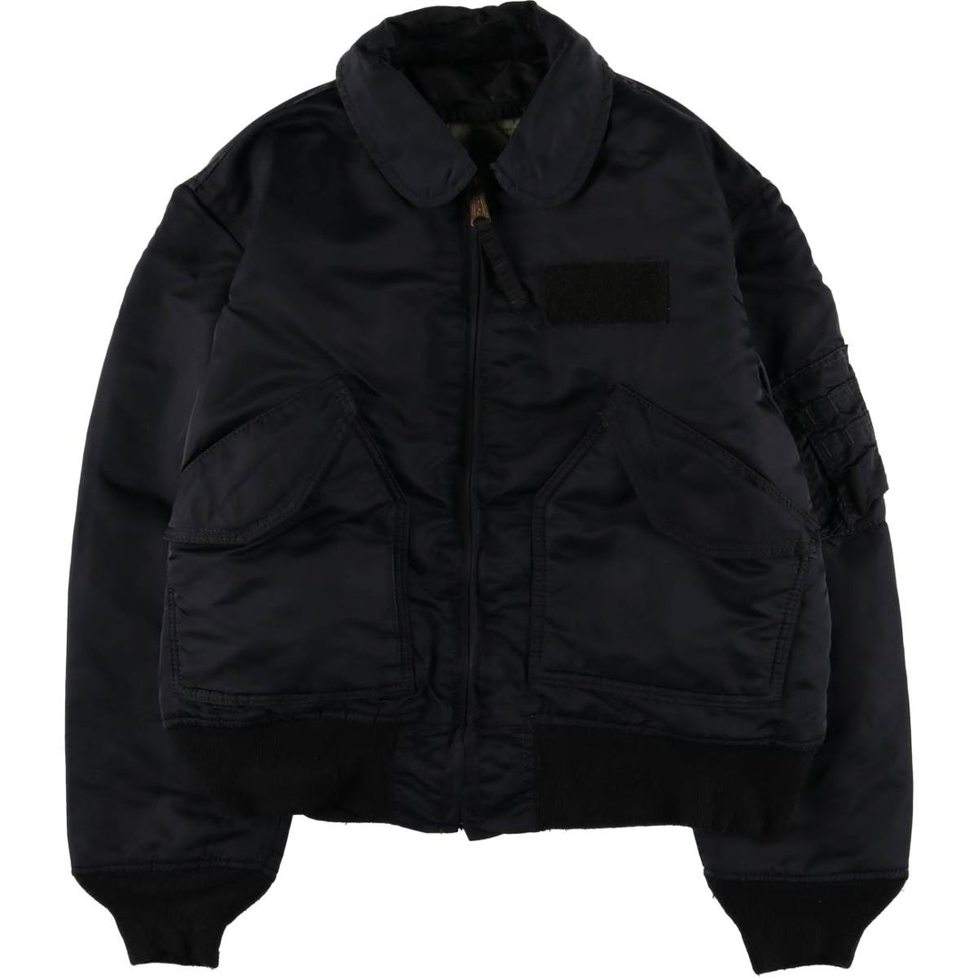 80s-90'S Alpha CWU-45 Nylon black type Vintage Second Hand