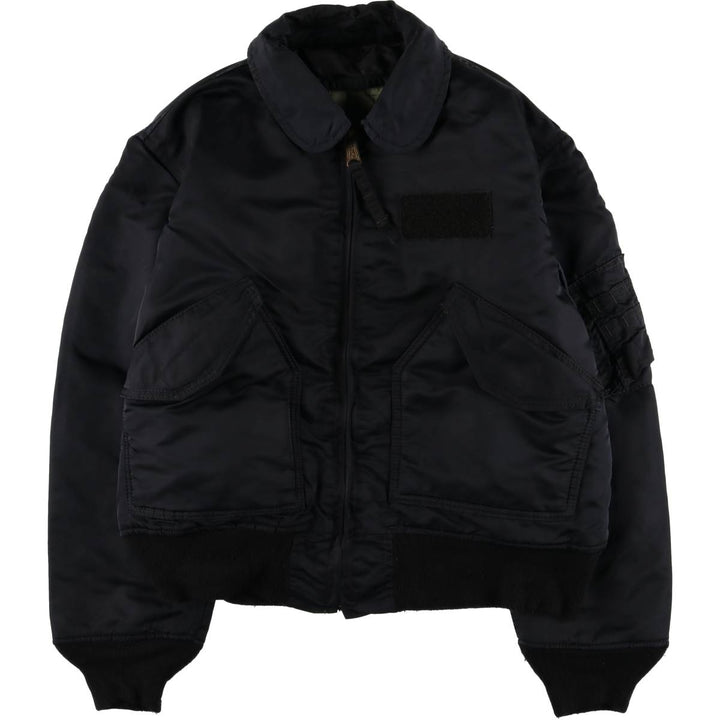 80s-90'S Alpha CWU-45 Nylon black type Vintage Second Hand