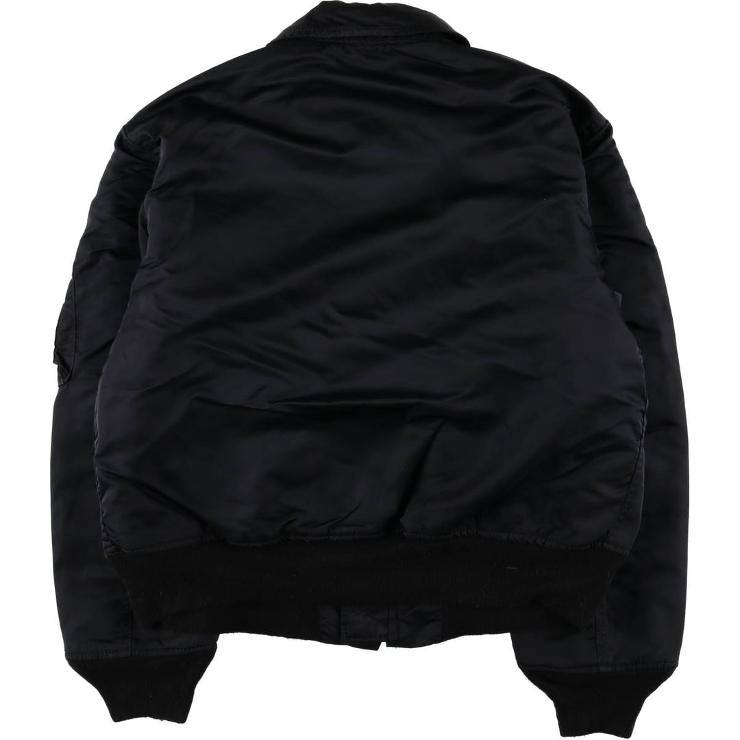 80s-90'S Alpha CWU-45 Nylon black type Vintage Second Hand