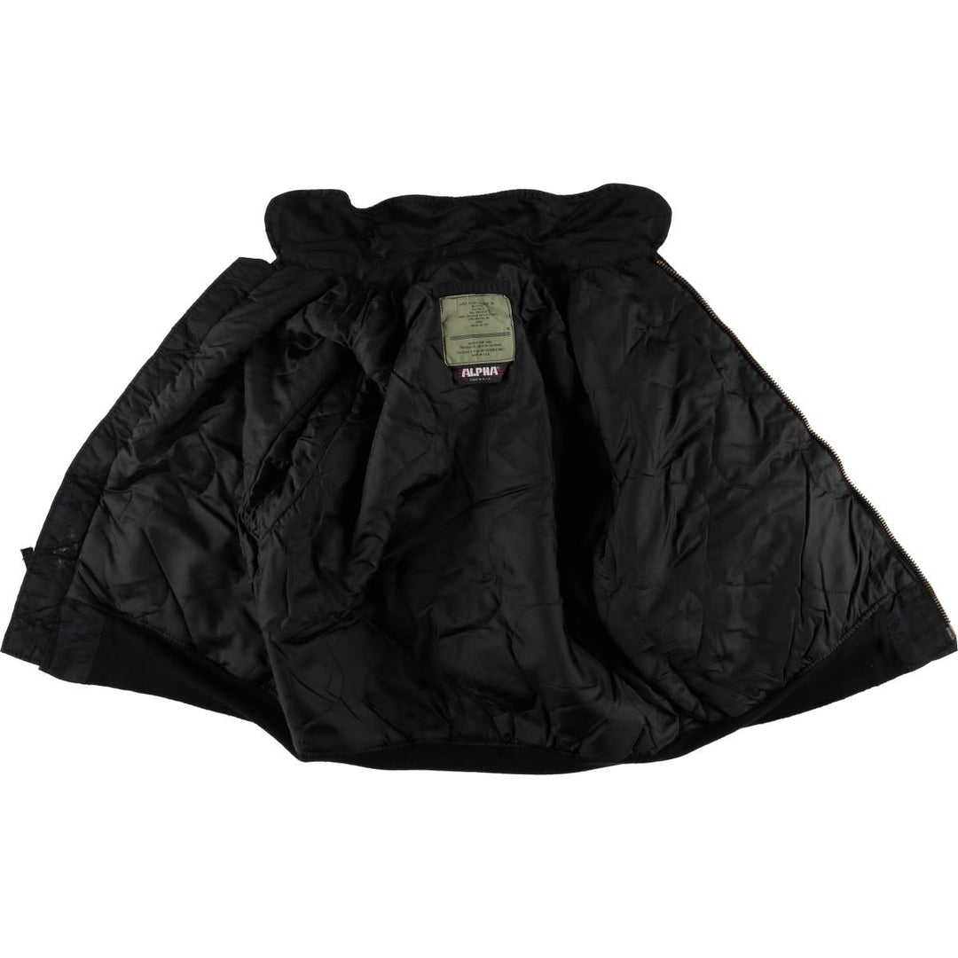 80s-90'S Alpha CWU-45 Nylon black type Vintage Second Hand