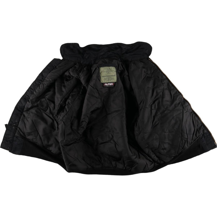 80s-90'S Alpha CWU-45 Nylon black type Vintage Second Hand