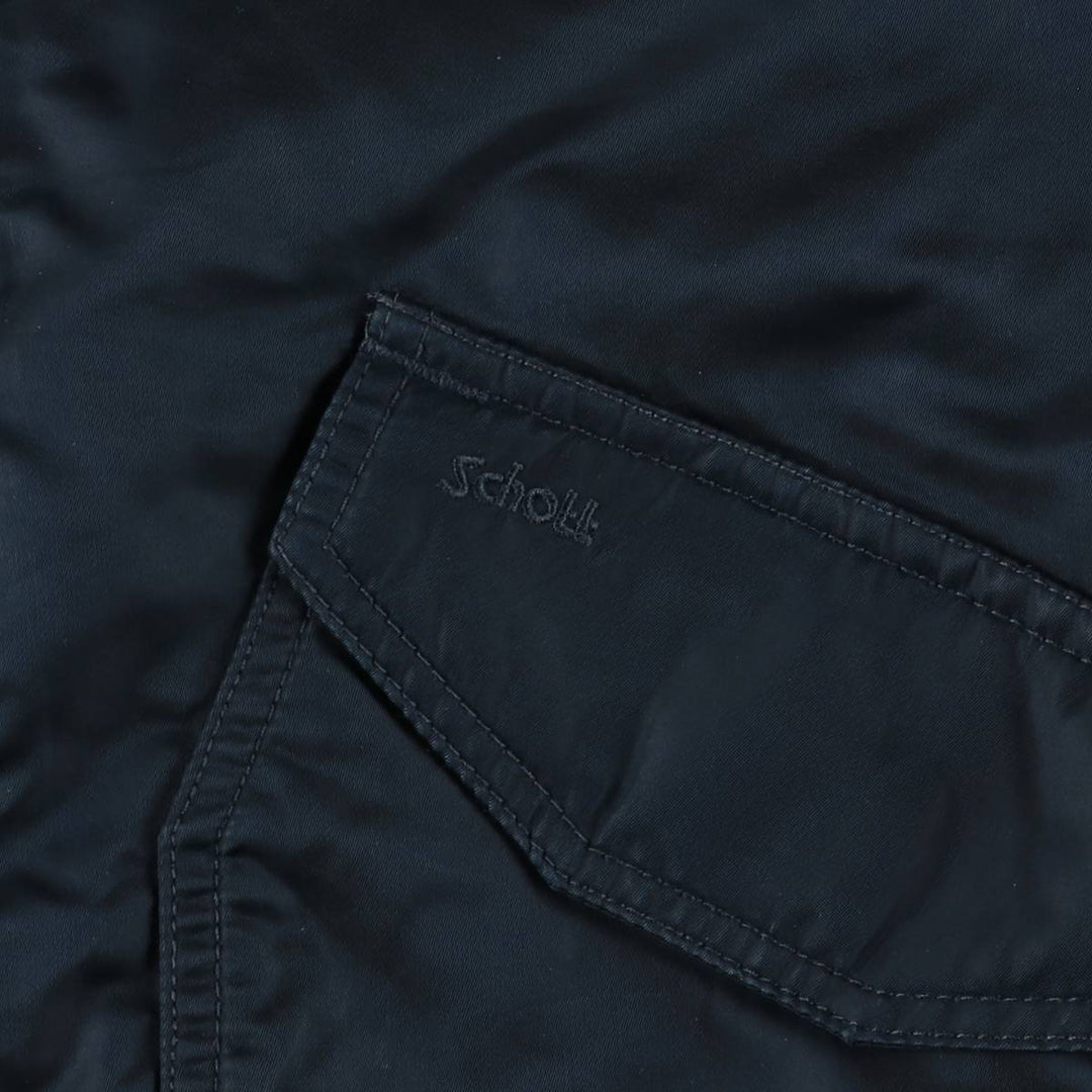 Civilian Shot SCHOTT CWU-45 Nylon navy blue type Vintage Second Hand