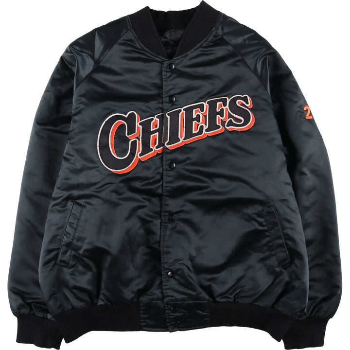 NFL KANSAS CITY CHIEFS Kansas City Chiefs Padded Stadium Jacket, Men's XXL unclear black type Vintage Second Hand
