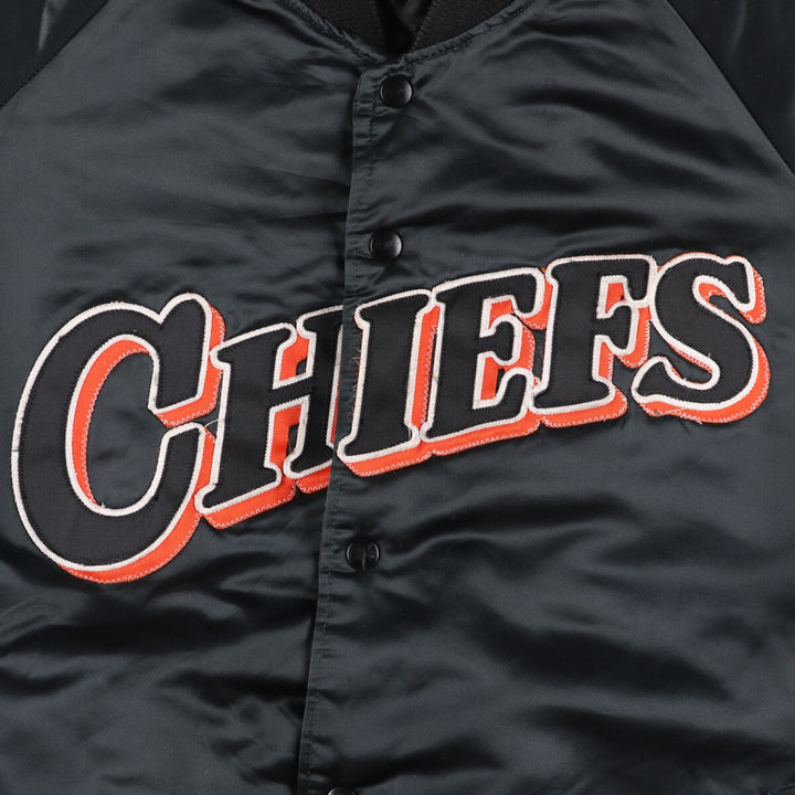 NFL KANSAS CITY CHIEFS Kansas City Chiefs Padded Stadium Jacket, Men's XXL unclear black type Vintage Second Hand