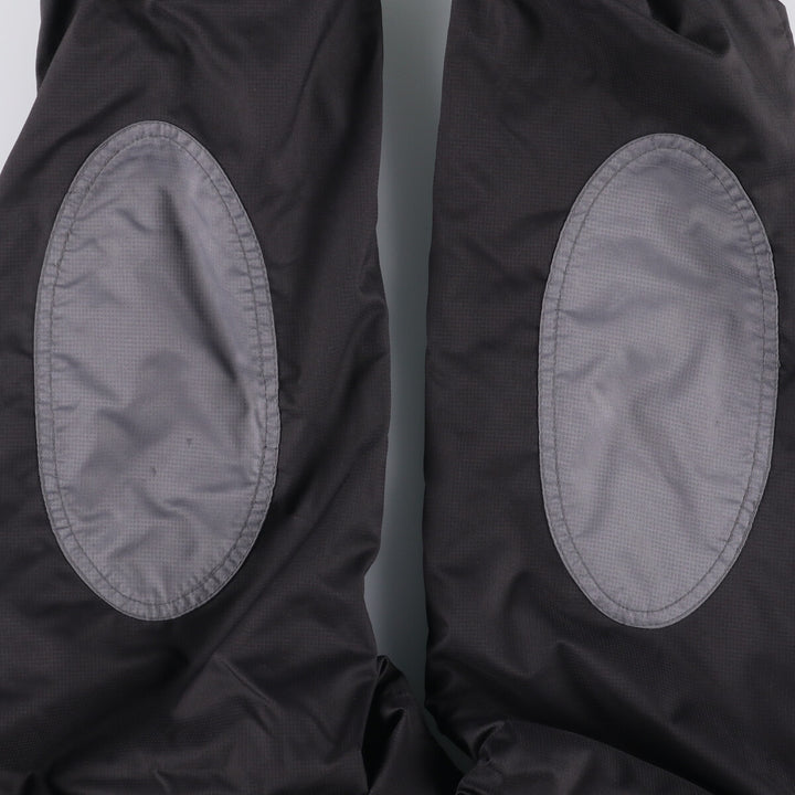 2000'S Nike reversible half-zip hooded ripstop warm-up pullover, men's size M polyester black type Vintage Second Hand