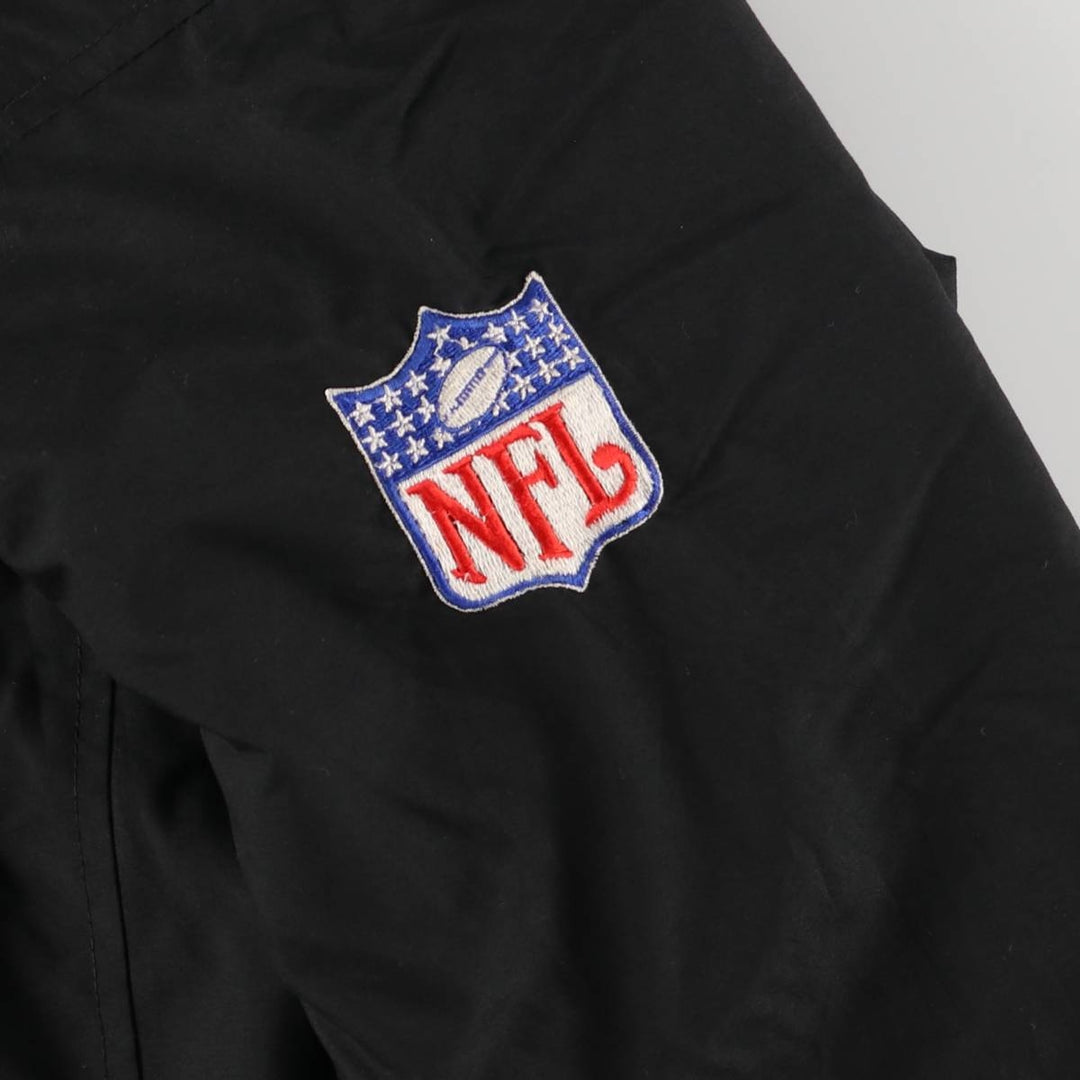 90'S Starter Washington Redskins Padded Puffer Jacket, Men's Size Medium, Vintage polyester black type Vintage Second Hand