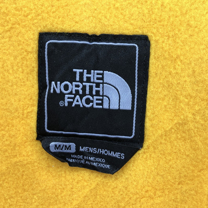 THE NORTH FACE Denali Jacket, Nylon x Fleece Jacket, Men's M size polyester yellow type Vintage Second Hand