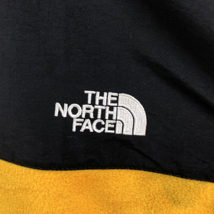 THE NORTH FACE Denali Jacket, Nylon x Fleece Jacket, Men's M size polyester yellow type Vintage Second Hand
