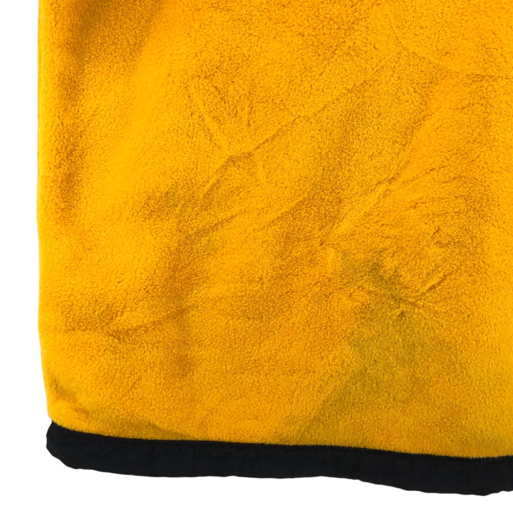 THE NORTH FACE Denali Jacket, Nylon x Fleece Jacket, Men's M size polyester yellow type Vintage Second Hand