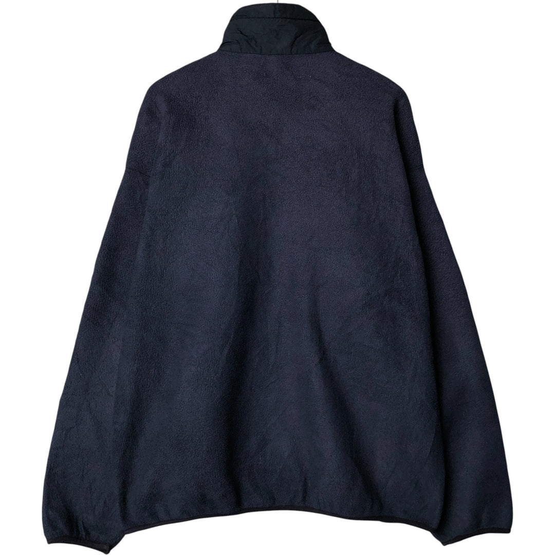 Patagonia Synchilla Fleece Jacket, Men's XL polyester navy blue type Vintage Second Hand