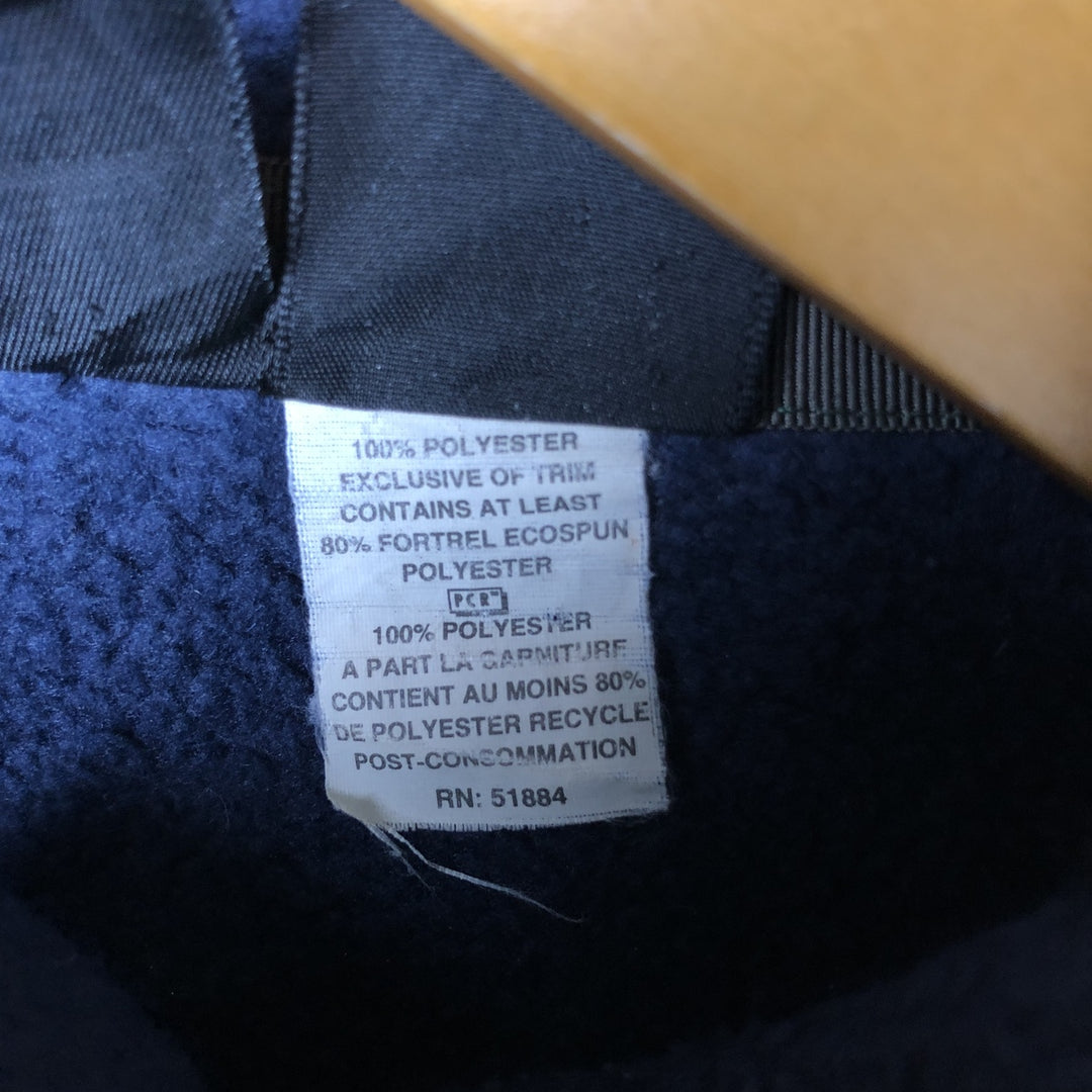 Patagonia Synchilla Fleece Jacket, Men's XL polyester navy blue type Vintage Second Hand