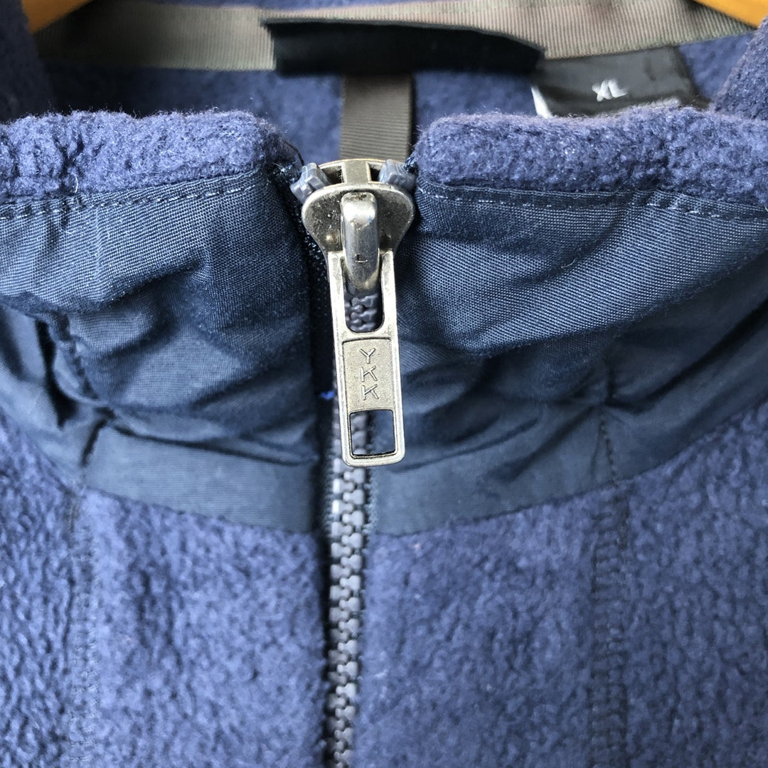 Patagonia Synchilla Fleece Jacket, Men's XL polyester navy blue type Vintage Second Hand