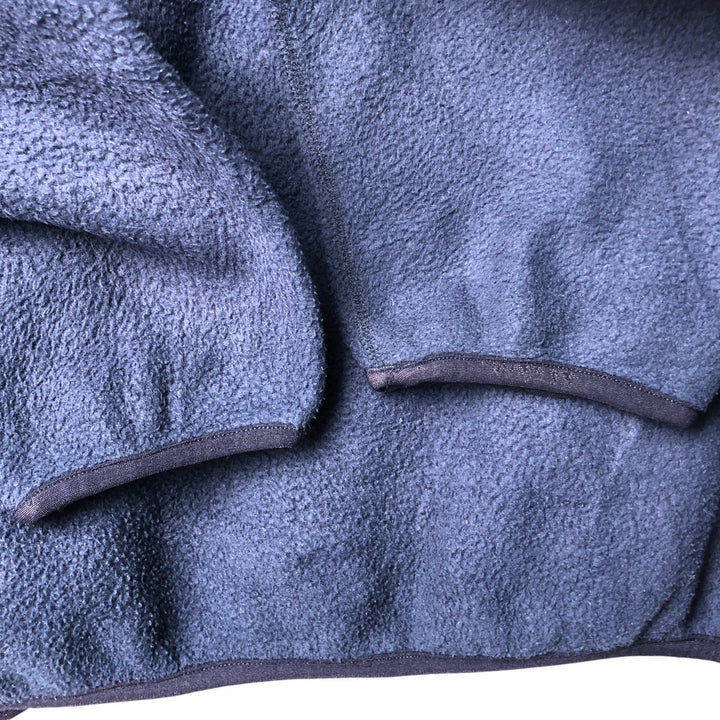 Patagonia Synchilla Fleece Jacket, Men's XL polyester navy blue type Vintage Second Hand