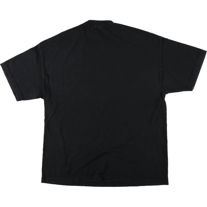 ALSTYLE Printed T-shirt, Men's XL cotton black type Vintage Second Hand