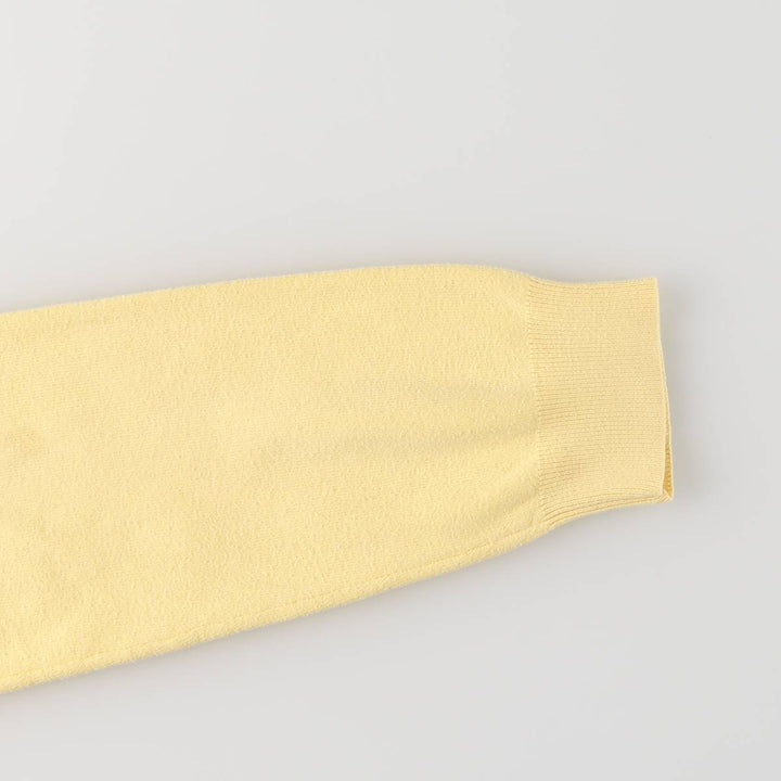 Ralph Lauren POLO by Ralph Lauren Polo knit sweater, men's size M Pima Cotton yellow type Vintage Second Hand