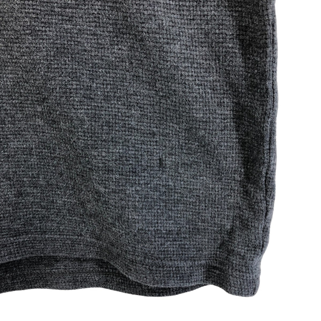 Ralph Lauren POLO RALPH LAUREN SLEEPWEAR Thermal Long T-shirt Waffle Men's L size cotton gray type Vintage Second Hand