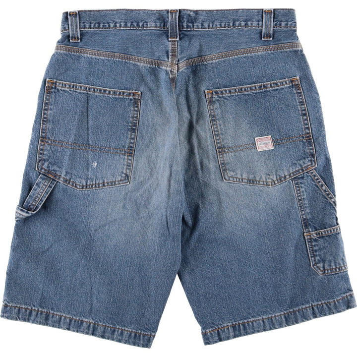 Levi's Signature Denim Painter Shorts, Men's Size 36 cotton Blue type light blue Vintage Second Hand