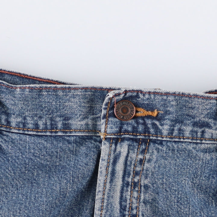 Levi's Signature Denim Painter Shorts, Men's Size 36 cotton Blue type light blue Vintage Second Hand