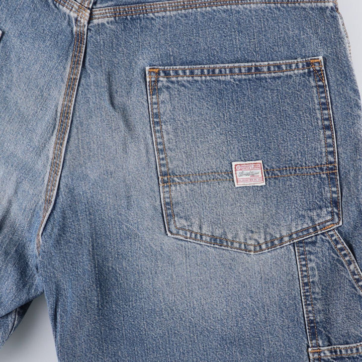 Levi's Signature Denim Painter Shorts, Men's Size 36 cotton Blue type light blue Vintage Second Hand