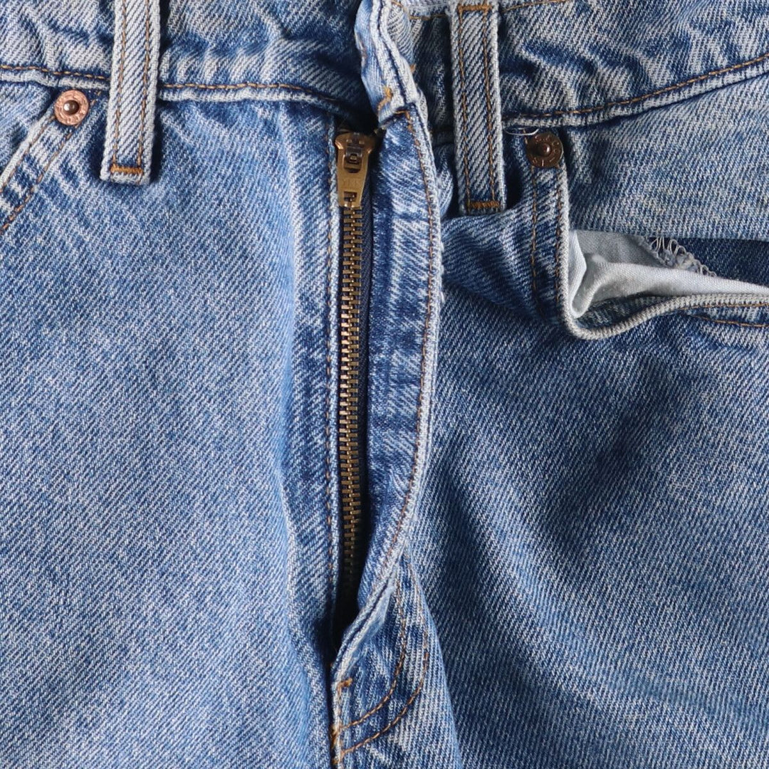 Levi's 550 Relaxed Fit Denim Shorts with Orange Tab, Men's Size W30 cotton Blue type light blue Vintage Second Hand