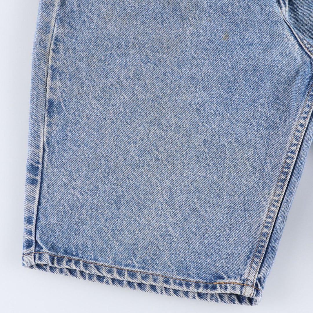 Levi's 550 Relaxed Fit Denim Shorts with Orange Tab, Men's Size W30 cotton Blue type light blue Vintage Second Hand