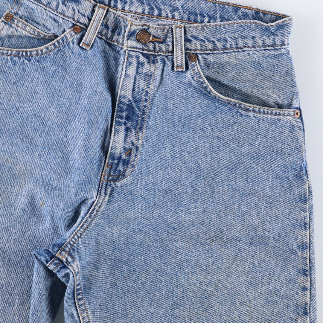 Levi's 550 Relaxed Fit Denim Shorts with Orange Tab, Men's Size W30 cotton Blue type light blue Vintage Second Hand
