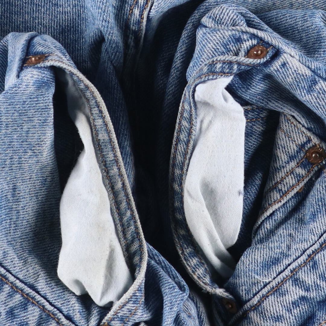 Levi's 550 Relaxed Fit Denim Shorts with Orange Tab, Men's Size W30 cotton Blue type light blue Vintage Second Hand