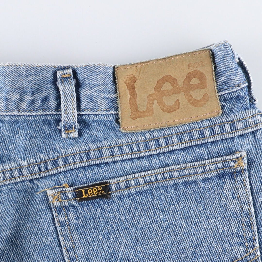 Lee Men's Denim Shorts, Jorts, Made in USA, Size W35 cotton Blue type light blue Vintage Second Hand