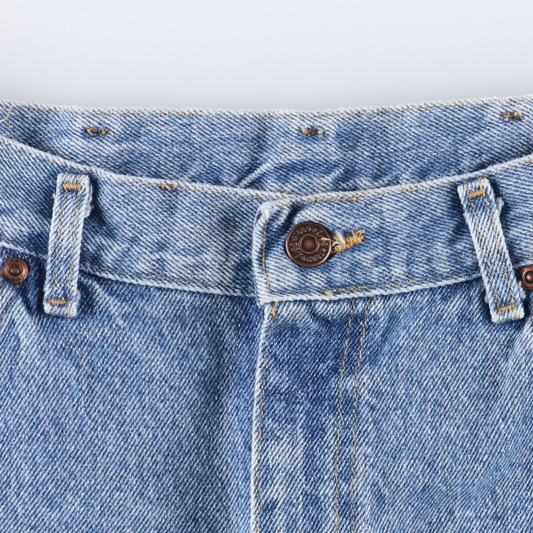 Lee Men's Denim Shorts, Jorts, Made in USA, Size W35 cotton Blue type light blue Vintage Second Hand