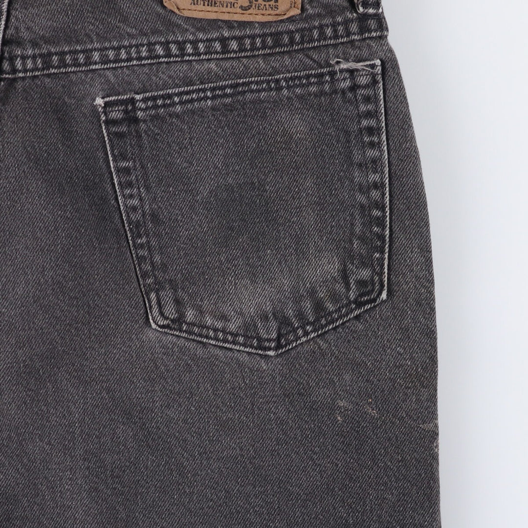 Wrangler Black Denim Shorts, Shorts, Men's, W31 equivalent unclear black type Vintage Second Hand