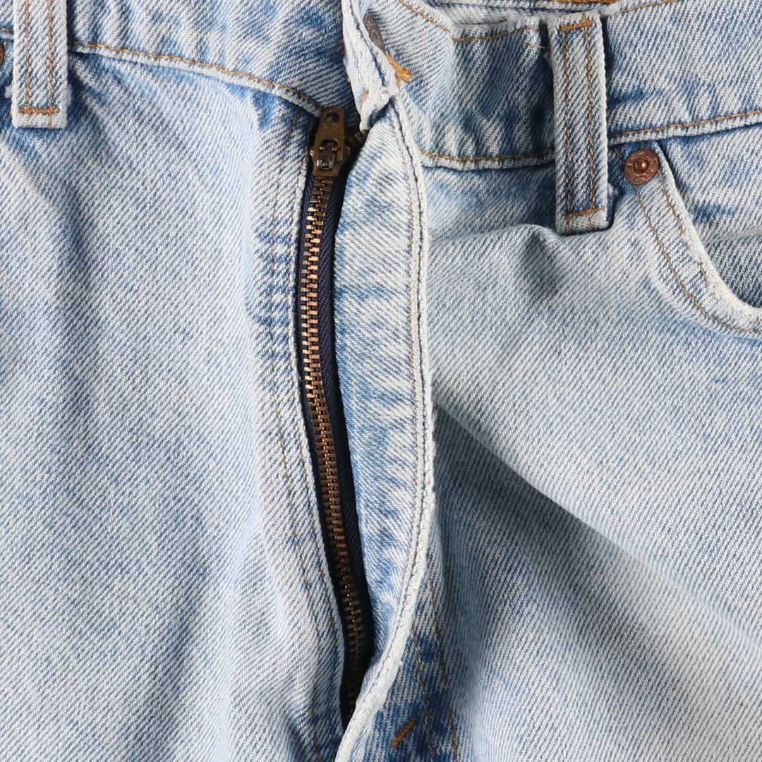 90'S Levi's 36550-0214 Orange Tab Denim Shorts, Made in USA, Men's Size 36, Vintage cotton blue type Vintage Second Hand