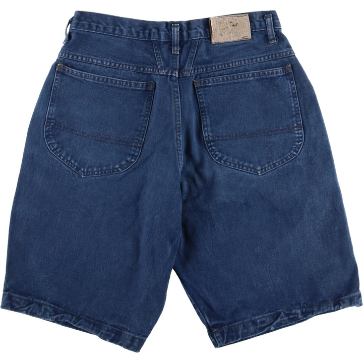 90'S Marithé François Girbaud denim shorts, half pants, jorts, men's w32 equivalent, vintage cotton blue type Vintage Second Hand