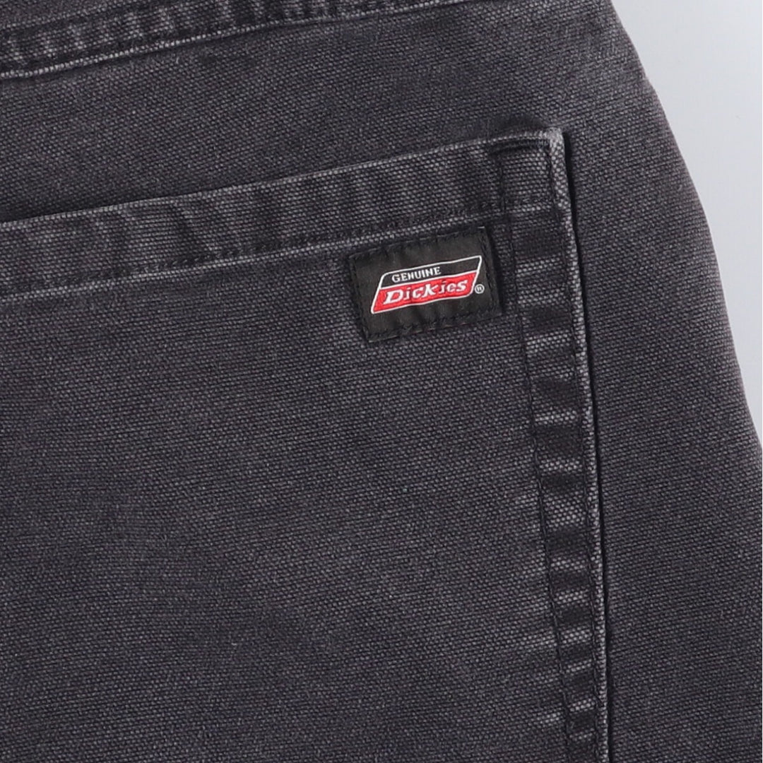 Dickies Duck Fabric Work Shorts, Half Pants, Men's, W34 equivalent cotton Charcoal Vintage Second Hand