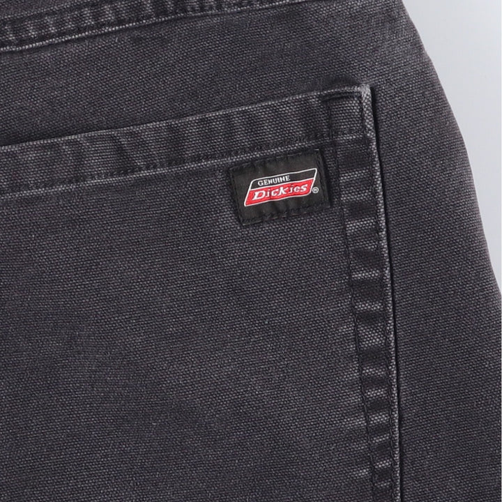 Dickies Duck Fabric Work Shorts, Half Pants, Men's, W34 equivalent cotton Charcoal Vintage Second Hand