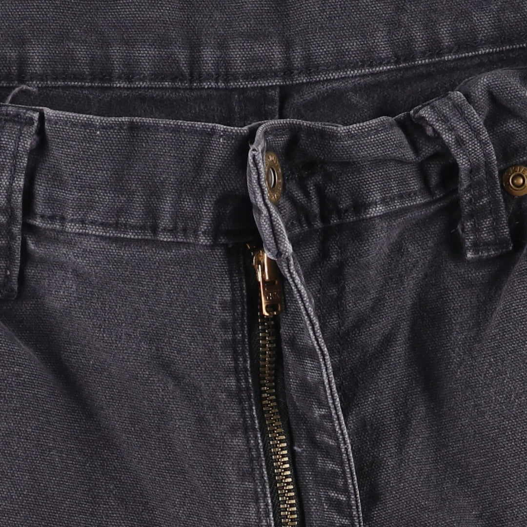 Dickies Duck Fabric Work Shorts, Half Pants, Men's, W34 equivalent cotton Charcoal Vintage Second Hand