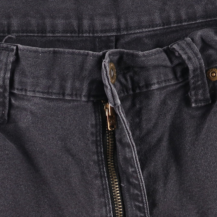 Dickies Duck Fabric Work Shorts, Half Pants, Men's, W34 equivalent cotton Charcoal Vintage Second Hand