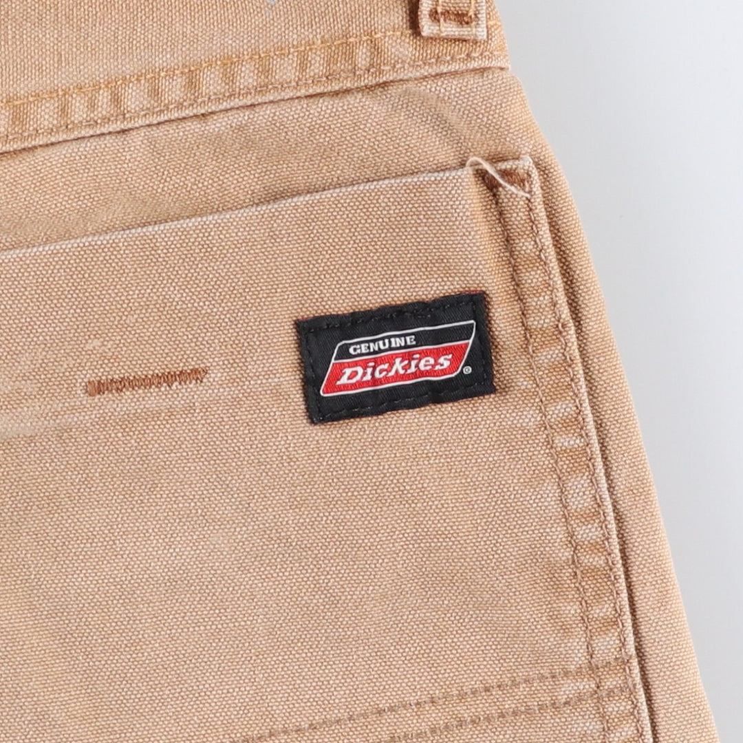 Dickies Painter Shorts, Men's, Size W34 (Duck Fabric) cotton Beige type Vintage Second Hand