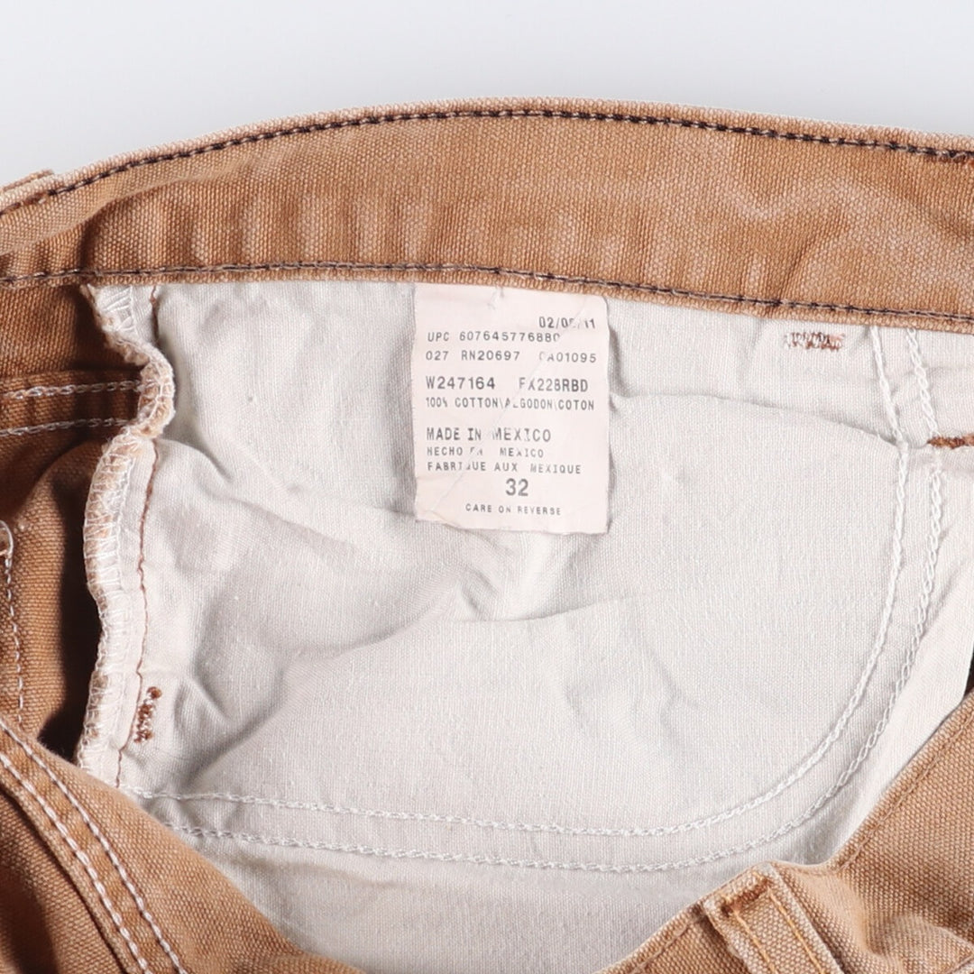 Dickies Painter Shorts, Men's, Size W34 (Duck Fabric) cotton Beige type Vintage Second Hand