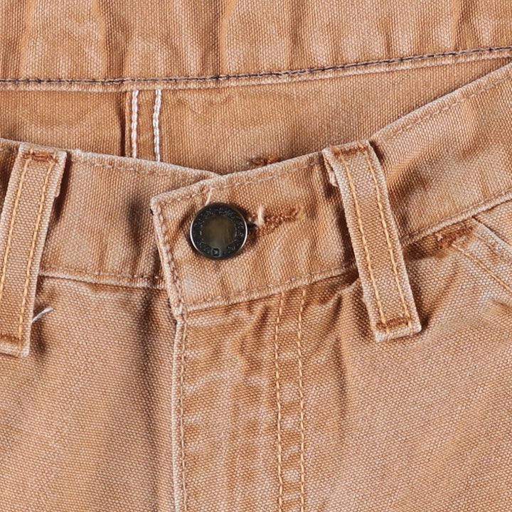 Dickies Painter Shorts, Men's, Size W34 (Duck Fabric) cotton Beige type Vintage Second Hand
