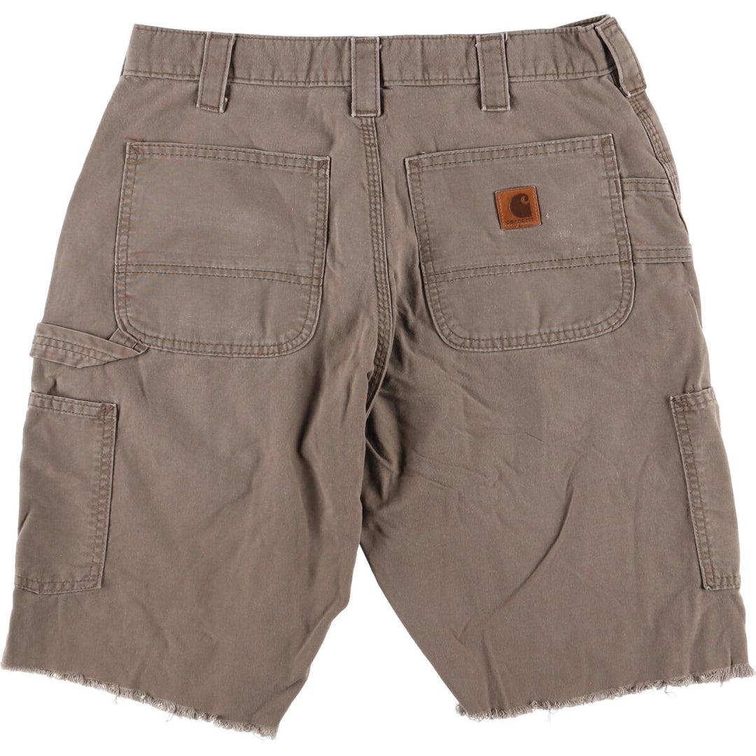 Carhartt Duck Painter Shorts, Men's Size W32 unclear Khaki type Vintage Second Hand