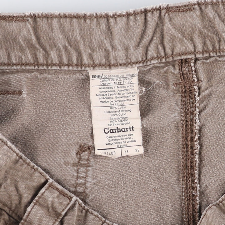 Carhartt Cut-off Duck Painter Shorts, Shorts, Men's, W37 cotton Khaki type Vintage Second Hand
