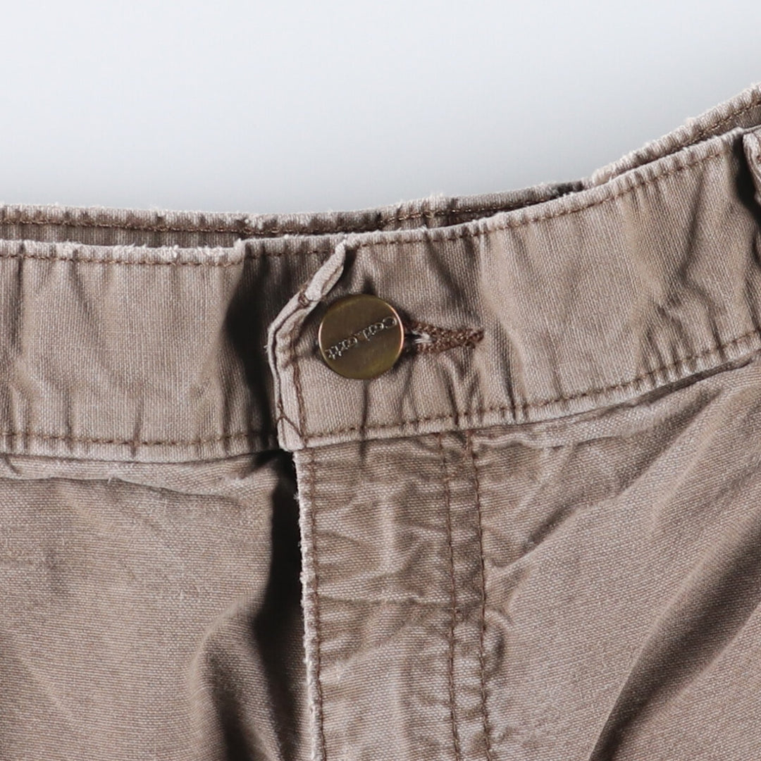 Carhartt Cut-off Duck Painter Shorts, Shorts, Men's, W37 cotton Khaki type Vintage Second Hand