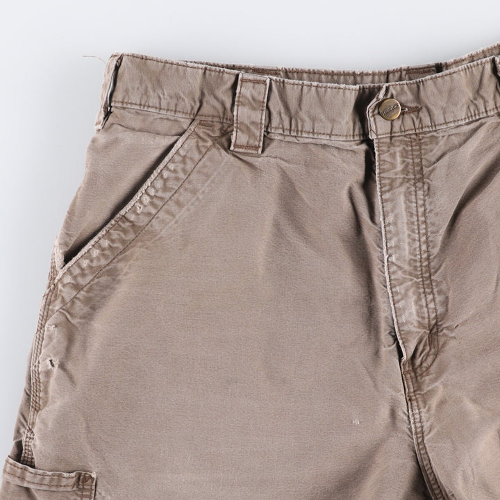 Carhartt Cut-off Duck Painter Shorts, Shorts, Men's, W37 cotton Khaki type Vintage Second Hand