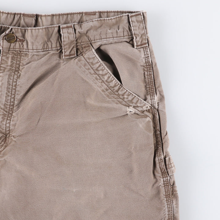 Carhartt Cut-off Duck Painter Shorts, Shorts, Men's, W37 cotton Khaki type Vintage Second Hand