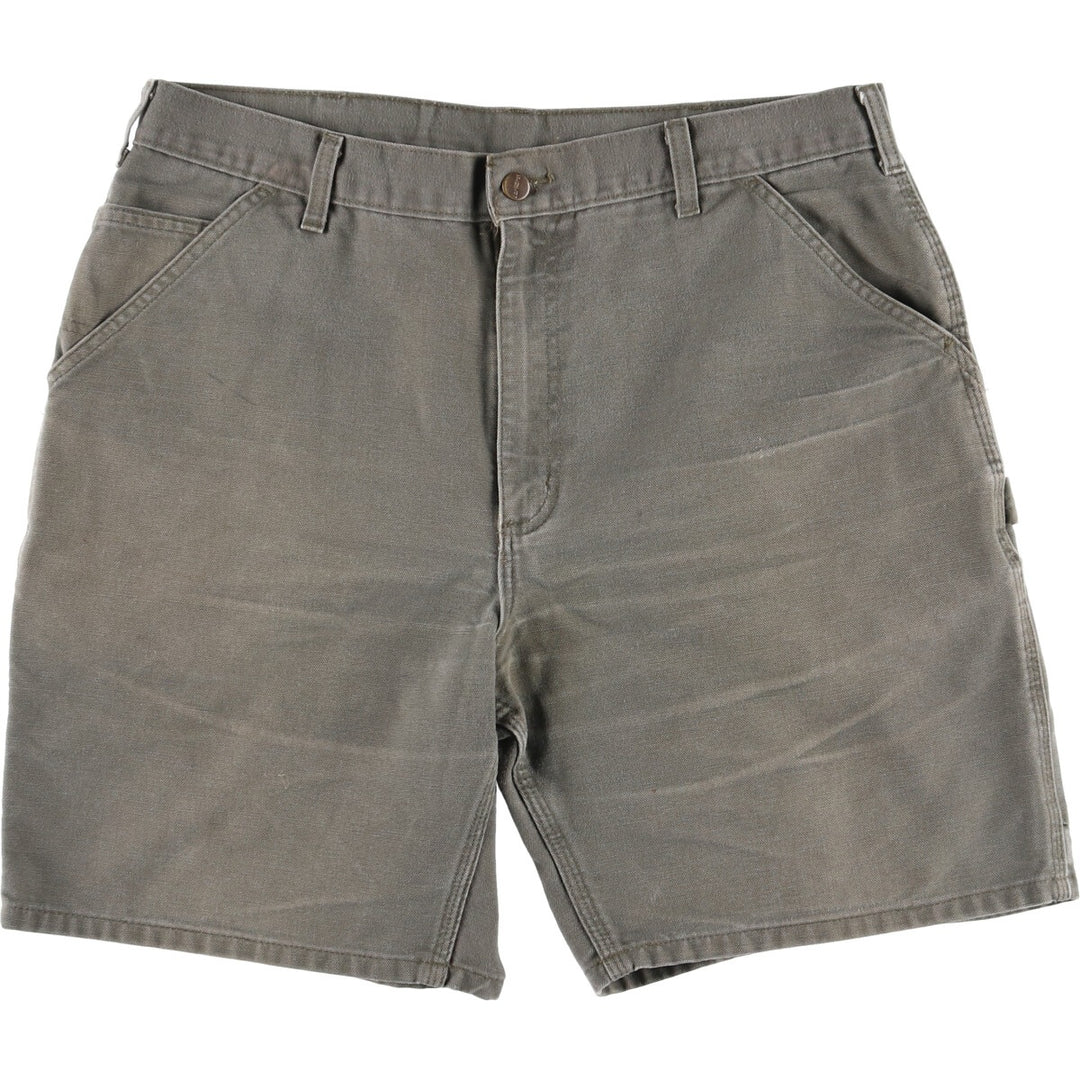 Carhartt Duck Painter Shorts, Shorts, Men's, W35 equivalent unclear Khaki type Vintage Second Hand