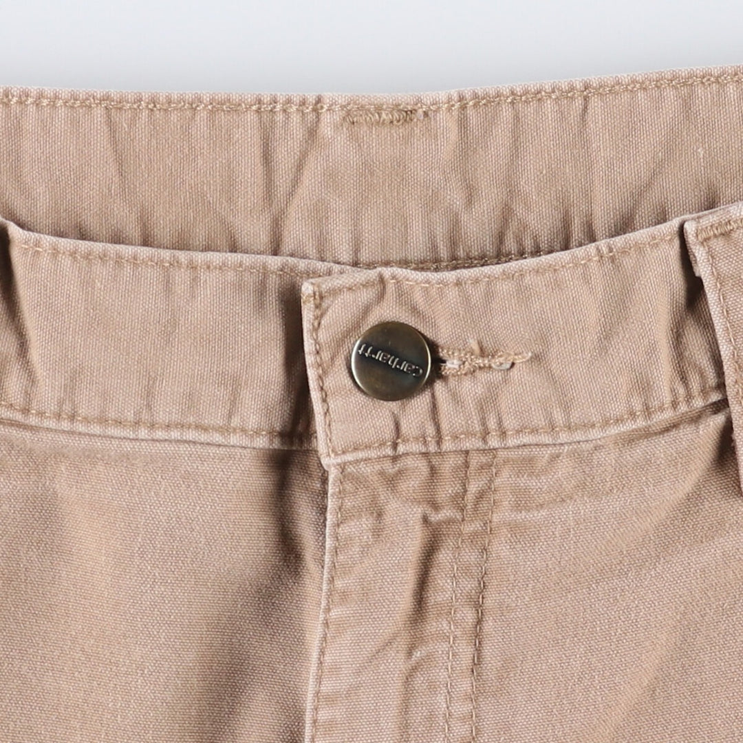 Carhartt Original Fit Duck Painter Shorts, Men's Size 34 cotton Beige type Vintage Second Hand