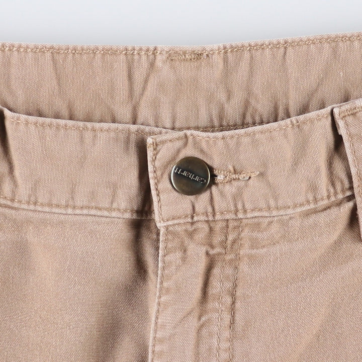 Carhartt Original Fit Duck Painter Shorts, Men's Size 34 cotton Beige type Vintage Second Hand